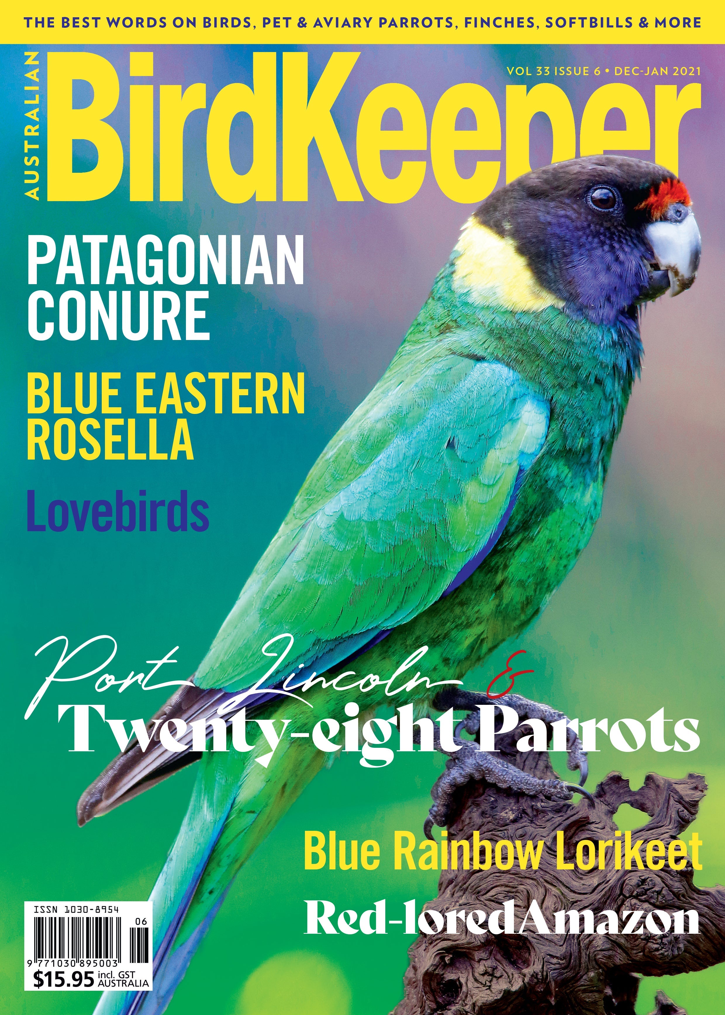 New Zealand -BirdKeeper Magazine Print Subscription