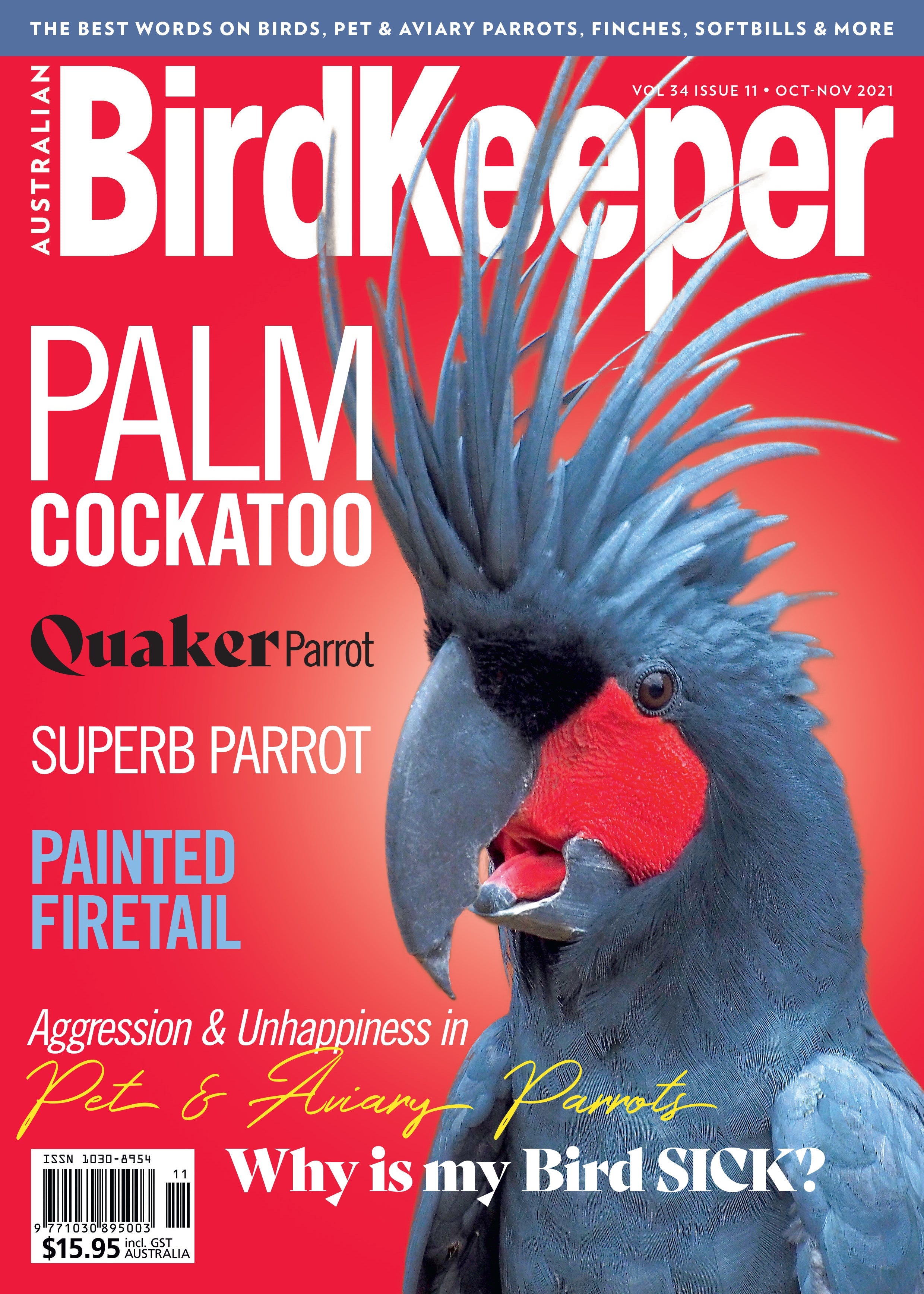 New Zealand -BirdKeeper Magazine Print Subscription