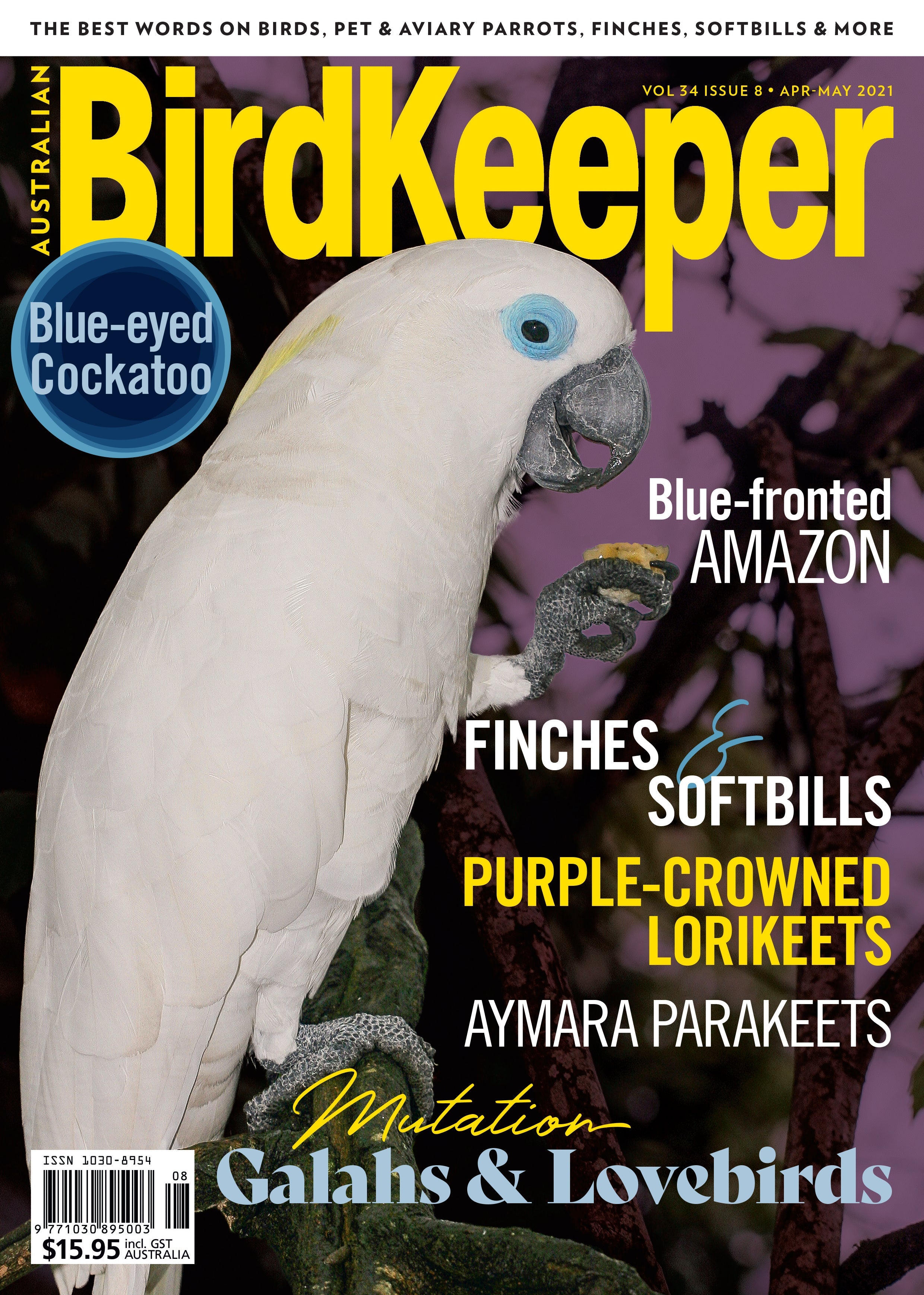 New Zealand -BirdKeeper Magazine Print Subscription