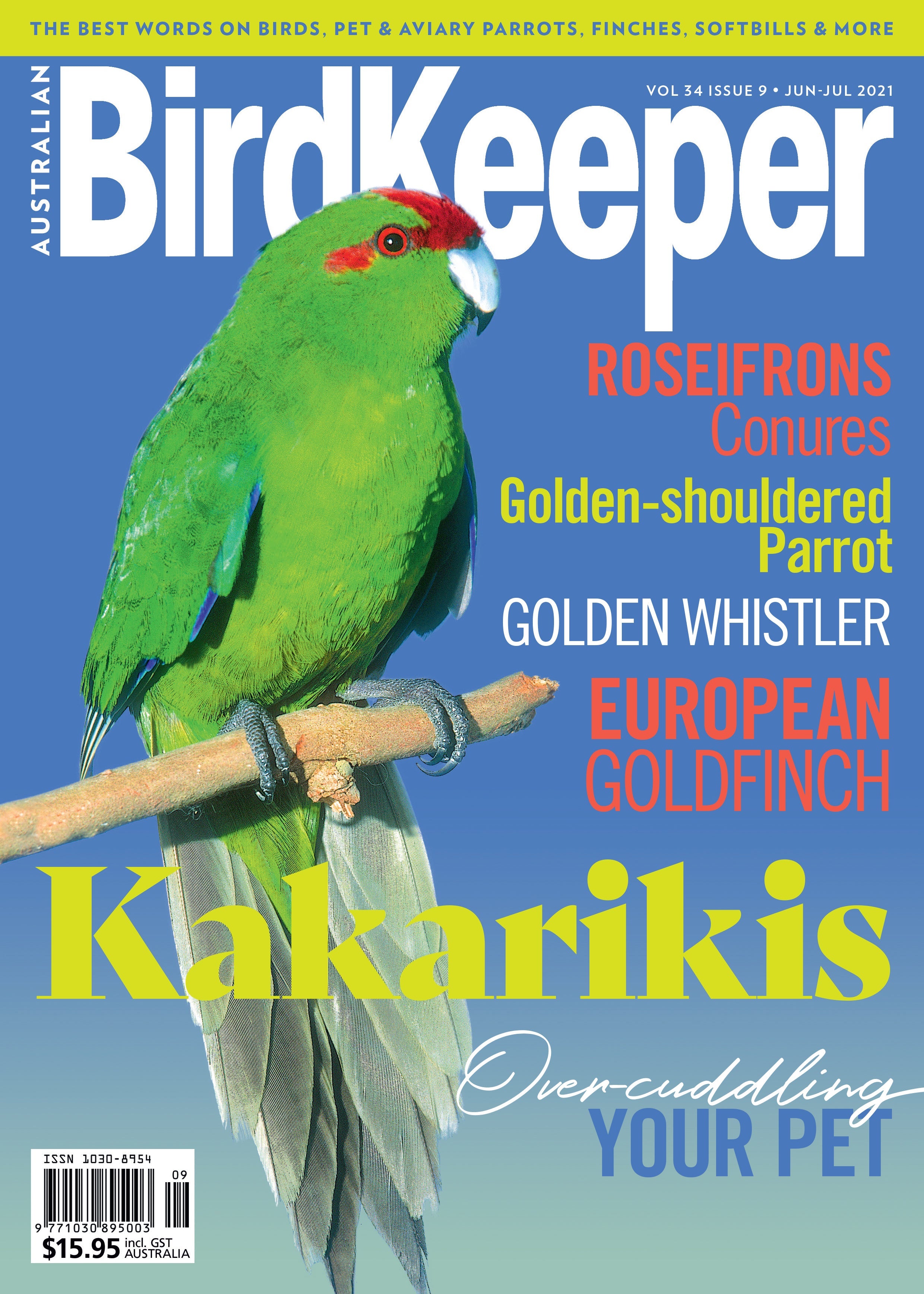 New Zealand -BirdKeeper Magazine Print Subscription