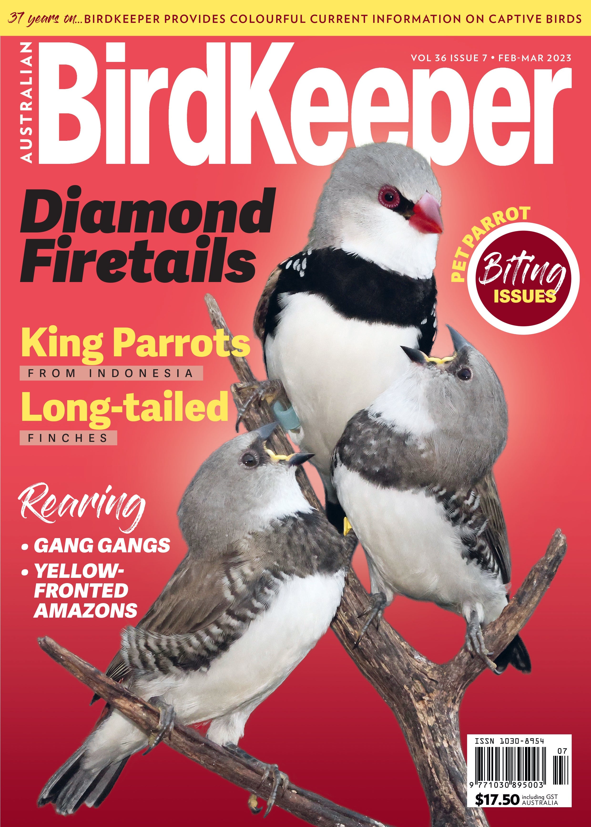 New Zealand -BirdKeeper Magazine Print Subscription
