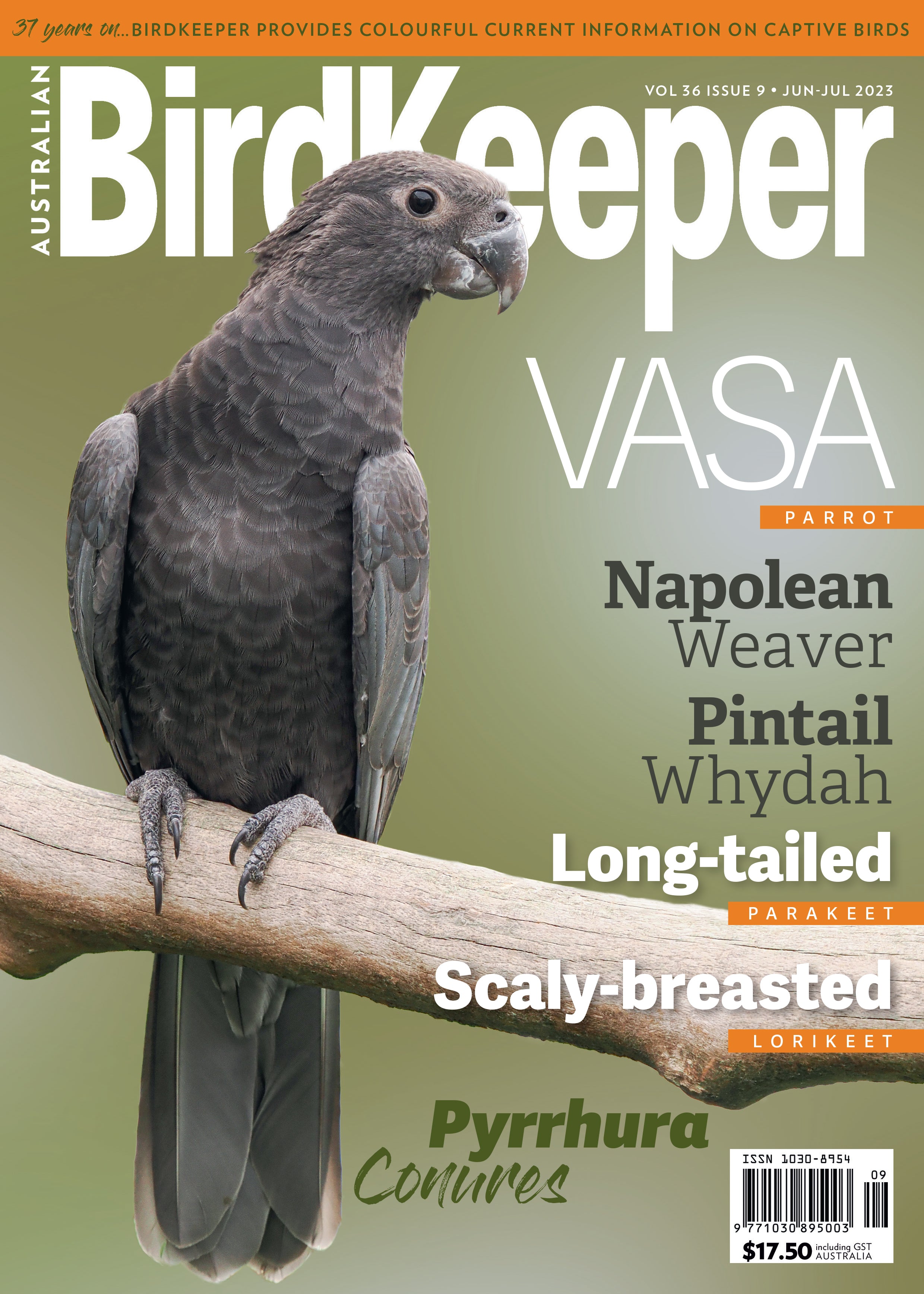 Australian BirdKeeper Magazine Vol 36 Iss 9