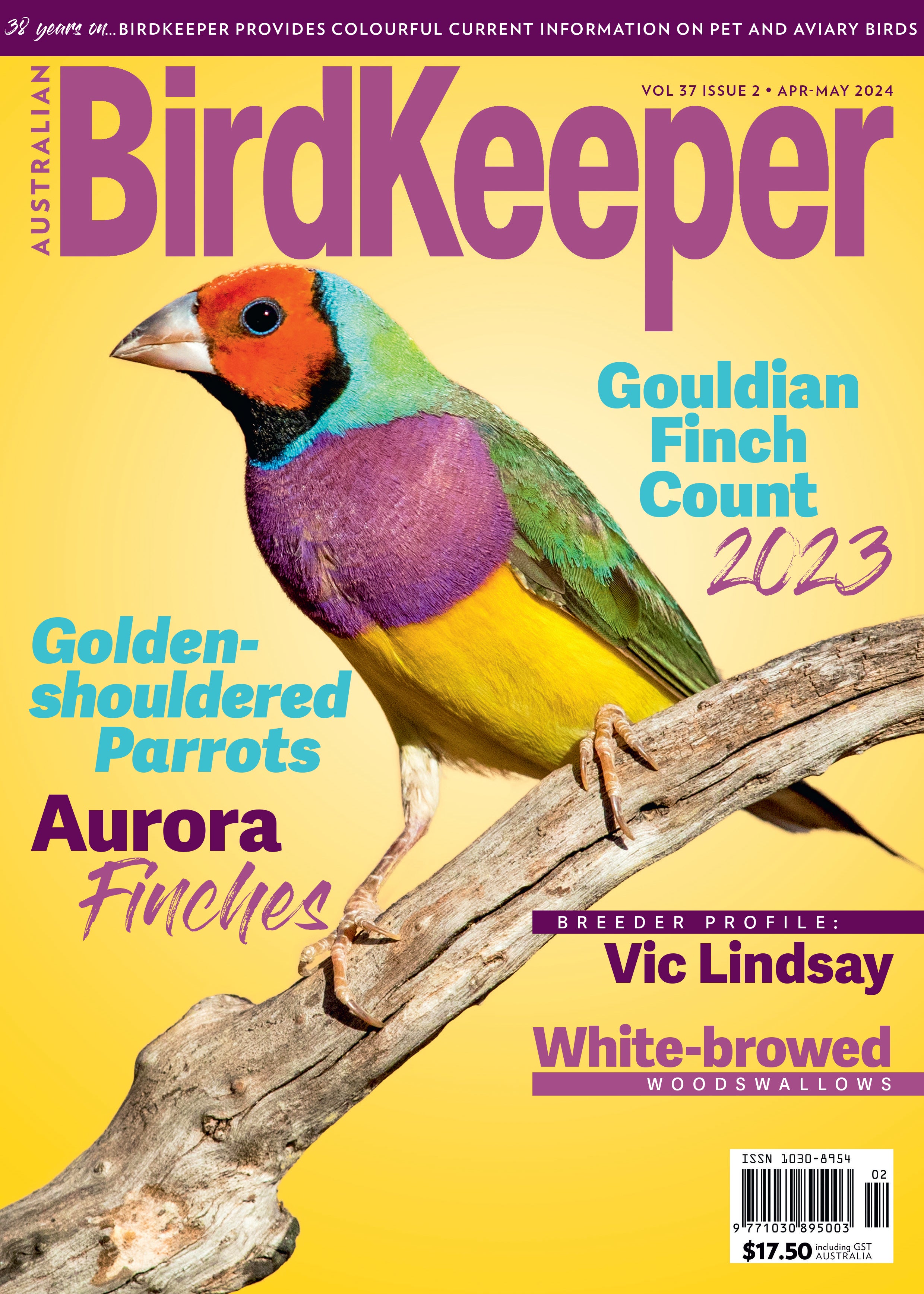Australia - Birdkeeper Magazine Print Subscription