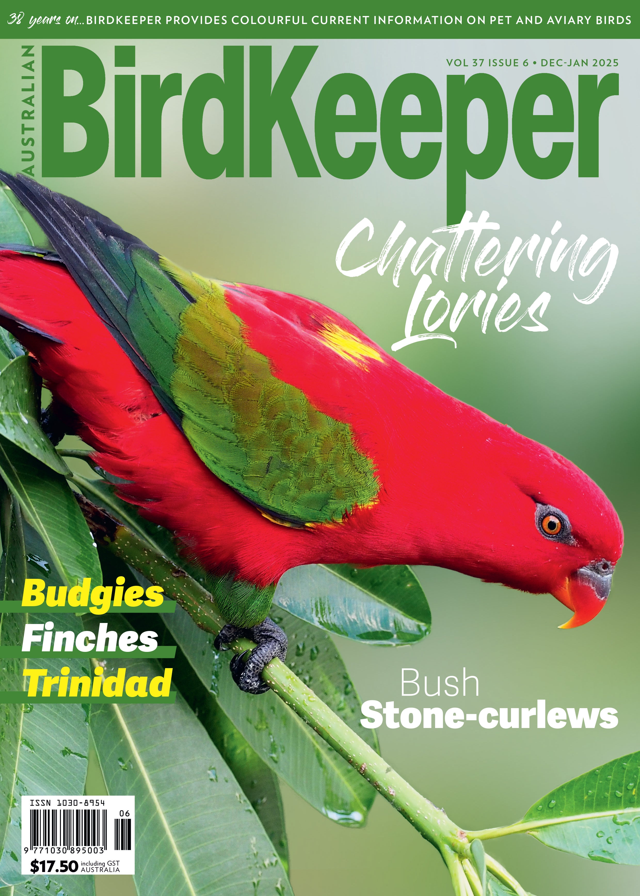 Australian BirdKeeper Magazine Vol 37 Iss 6