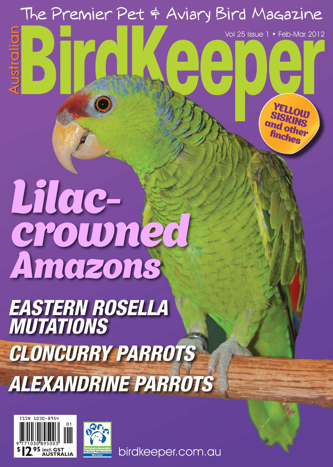 Australian BirdKeeper Magazine Vol 25 Iss 1