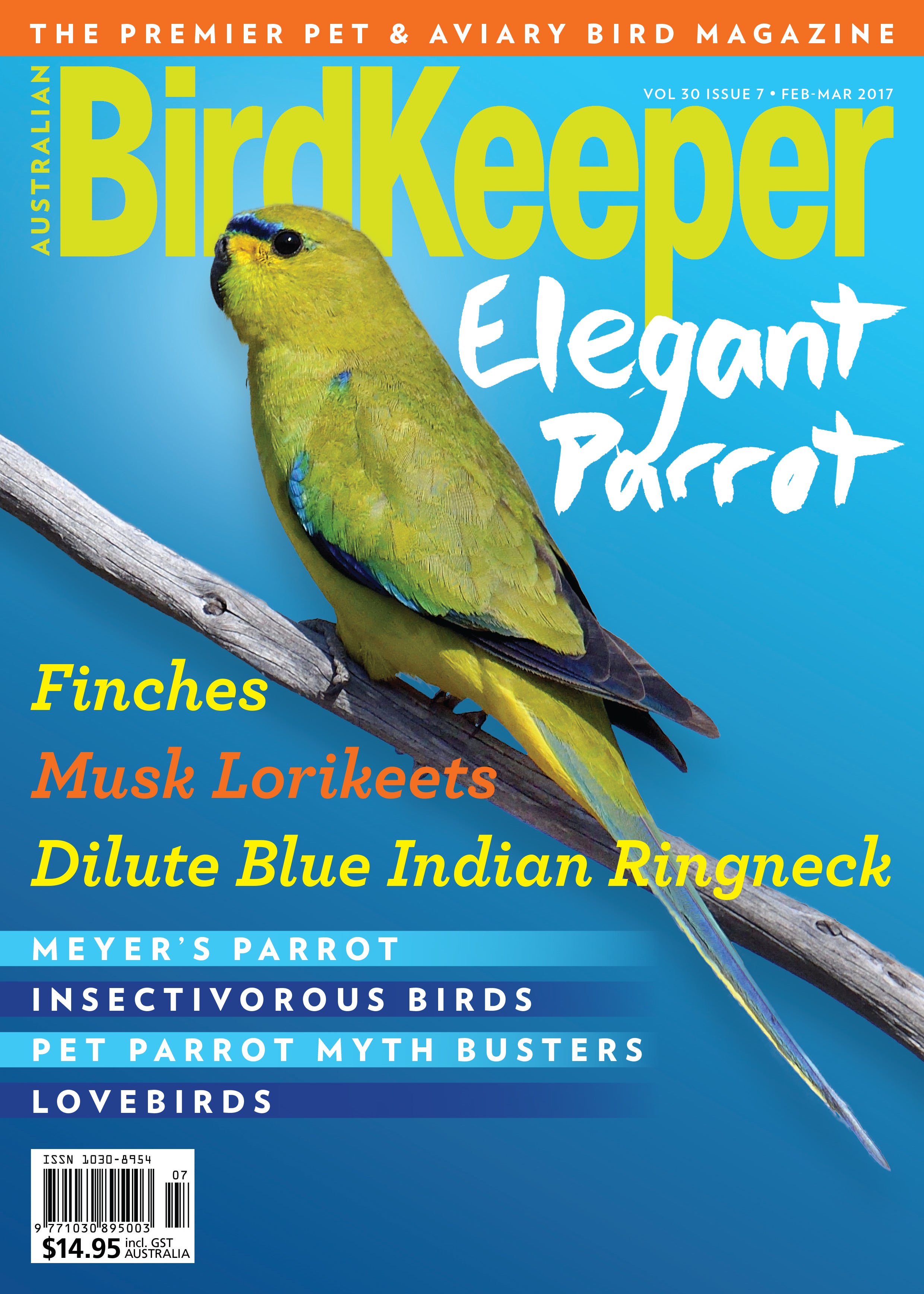 Australian BirdKeeper Magazine Vol 30 Iss 7