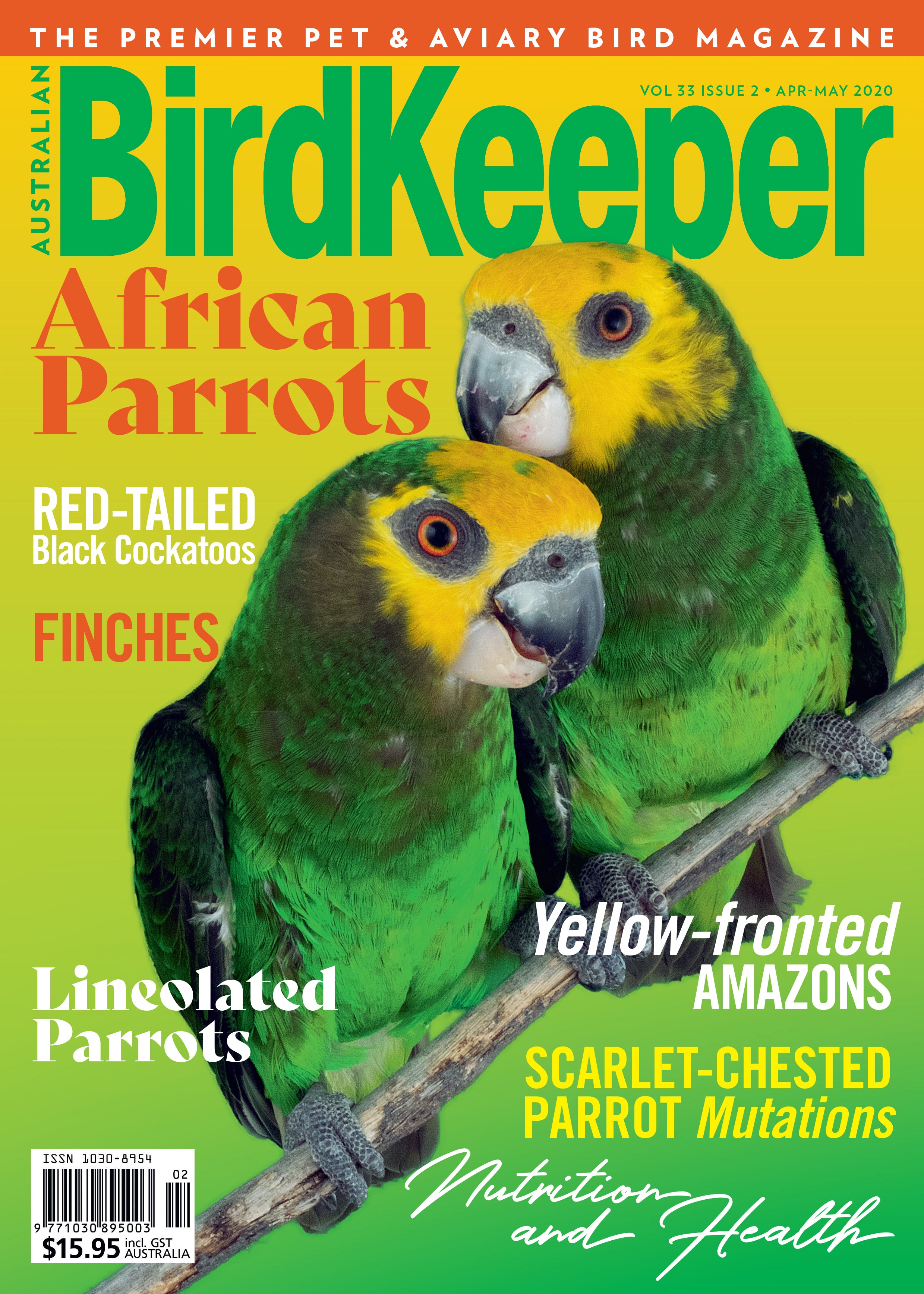 Rest of the World - Birdkeeper Magazine Print Subscription