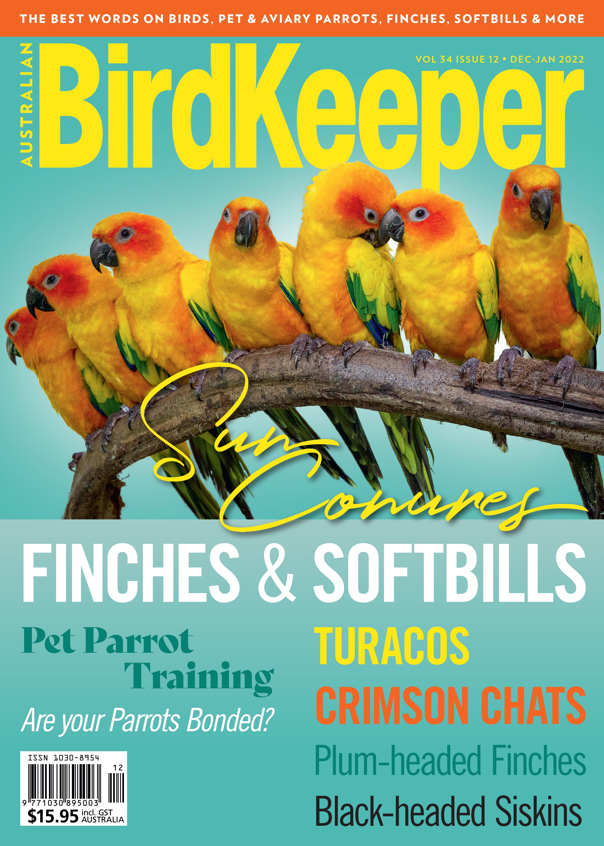 Australia - Birdkeeper Magazine Print Subscription