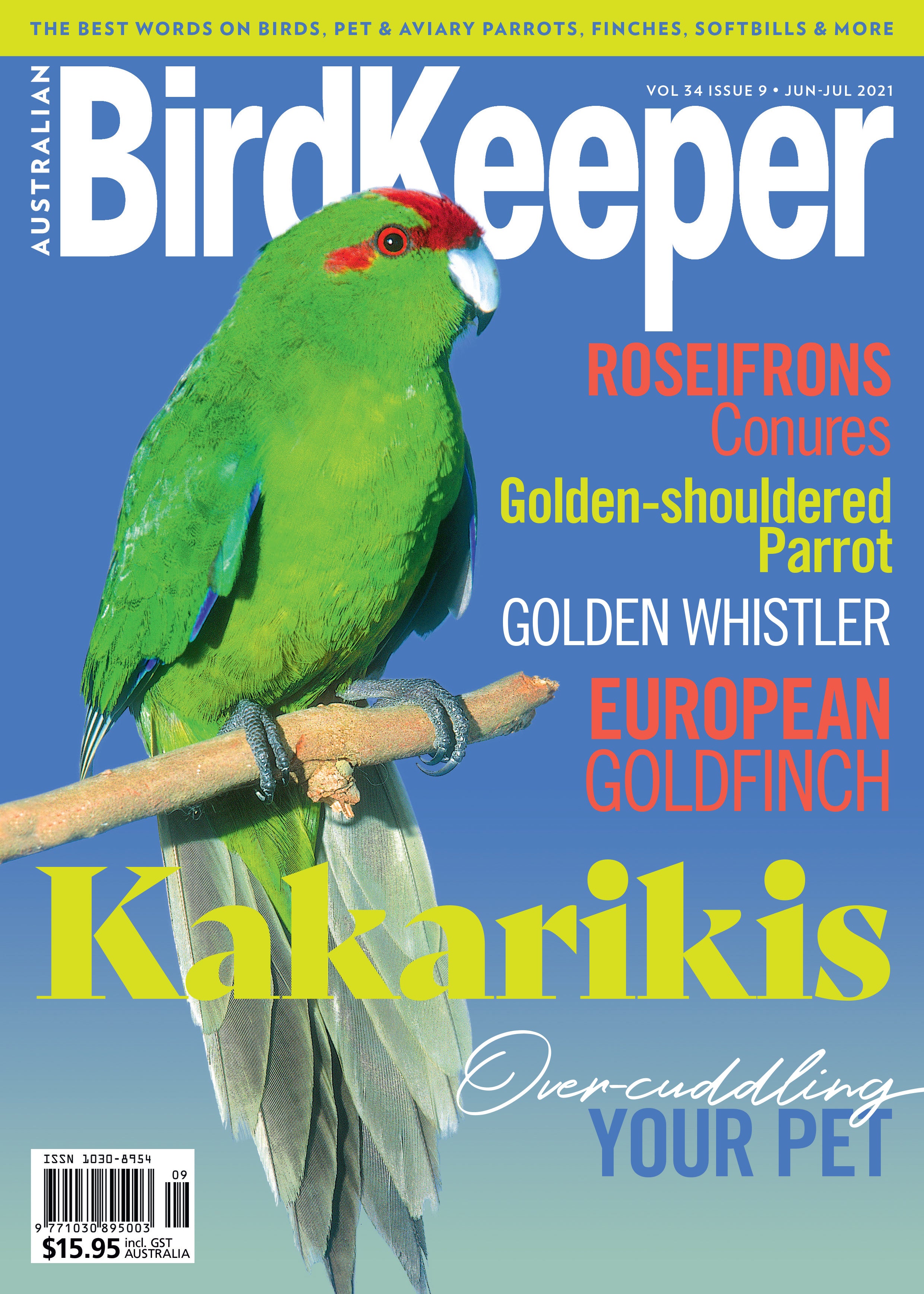 New Zealand - BirdKeeper Magazine Print Subscription