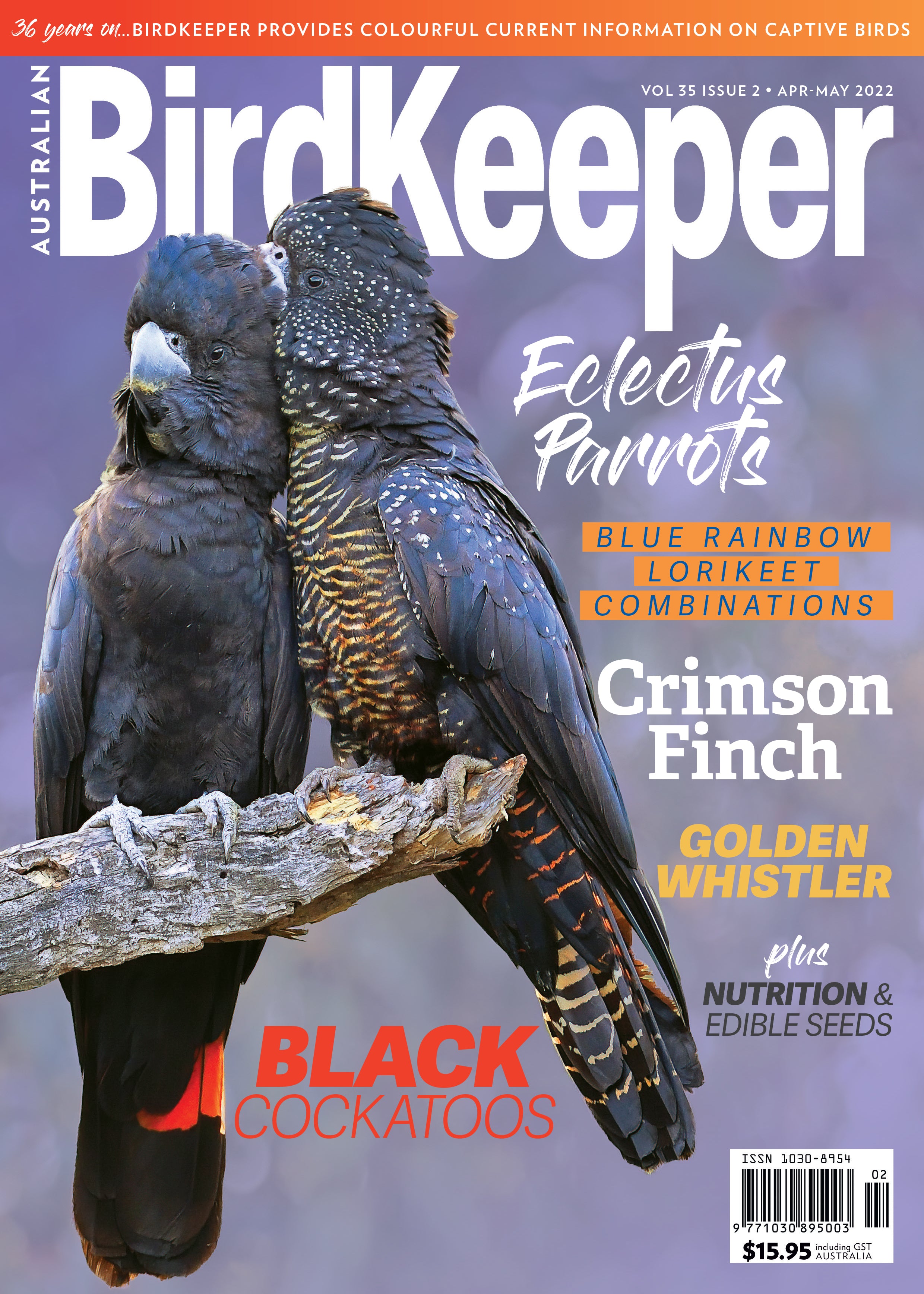 Rest of the World - Birdkeeper Magazine Print Subscription