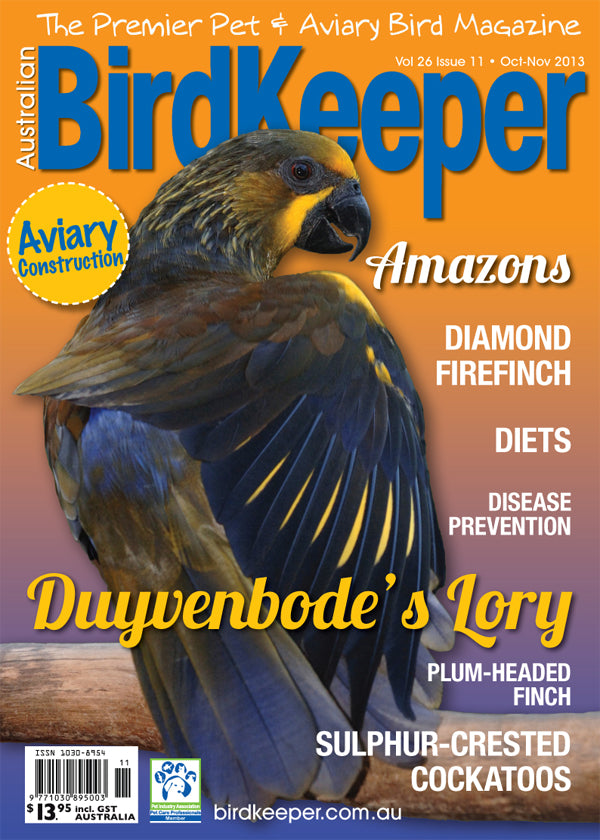Australian BirdKeeper Magazine Vol 26 Iss 11
