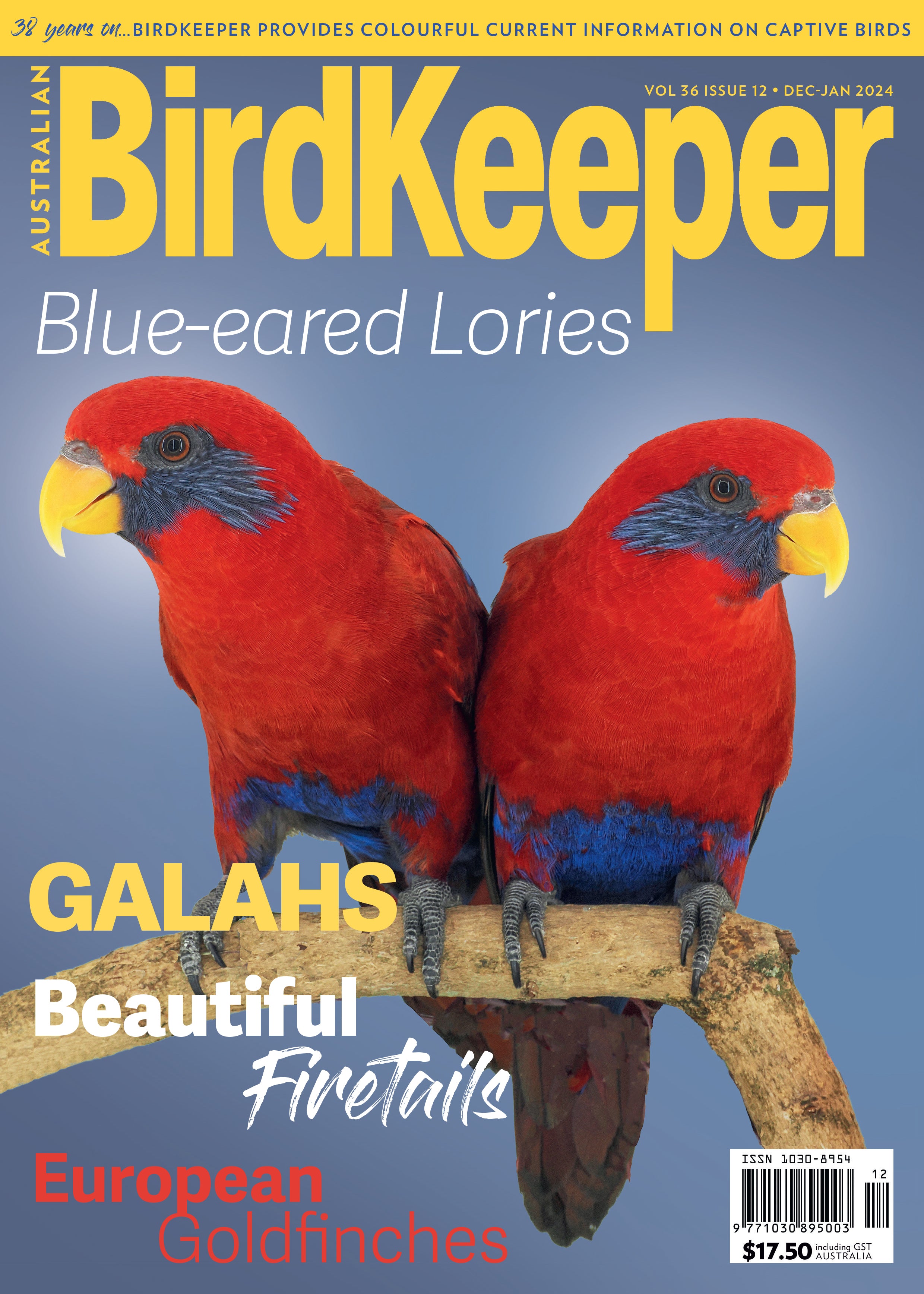 Australian BirdKeeper Magazine Vol 36 Iss 12