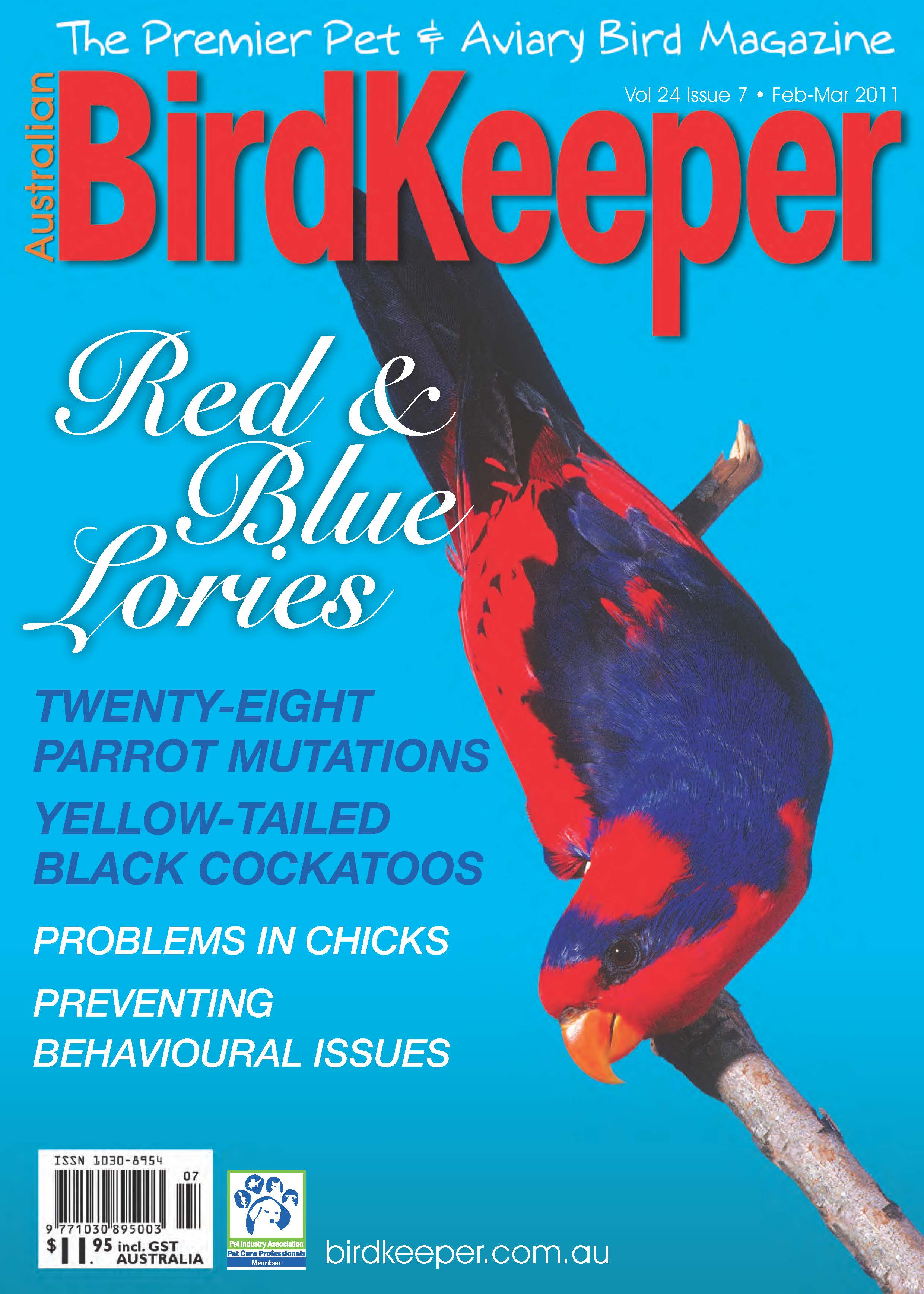 Australian BirdKeeper Magazine Vol 24 Iss 7