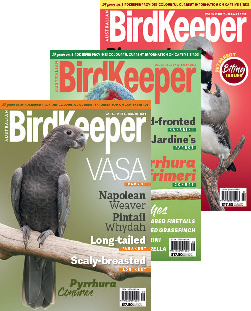 未着用品 Australian Birdkeeper Magazine 2冊セット 洋書 - ネット